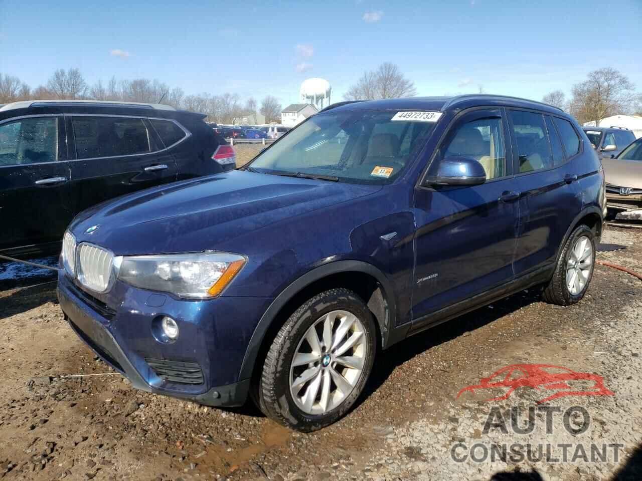 BMW X3 2017 - 5UXWX9C33H0T18088