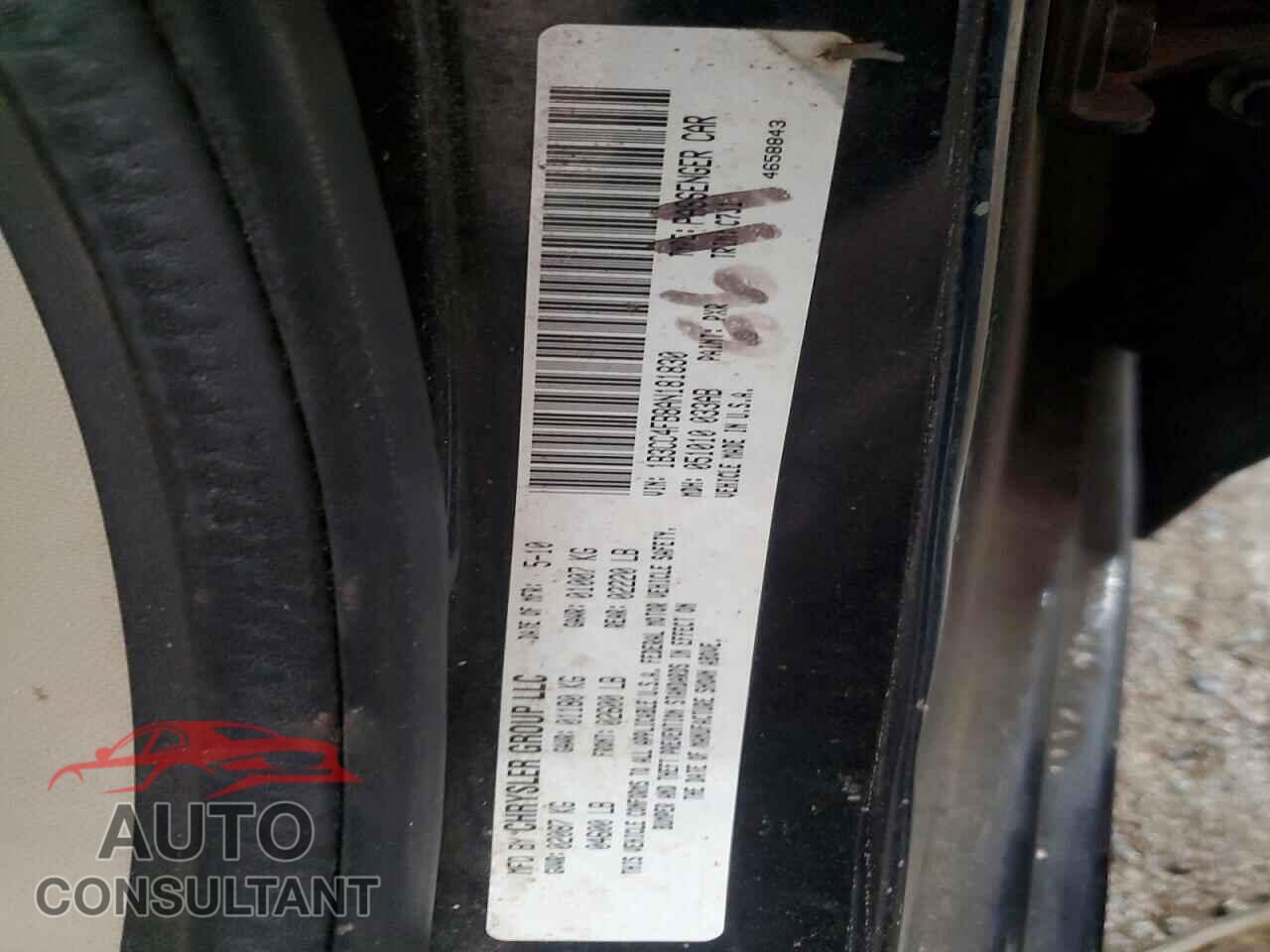 DODGE AVENGER 2010 - 1B3CC4FB8AN181830