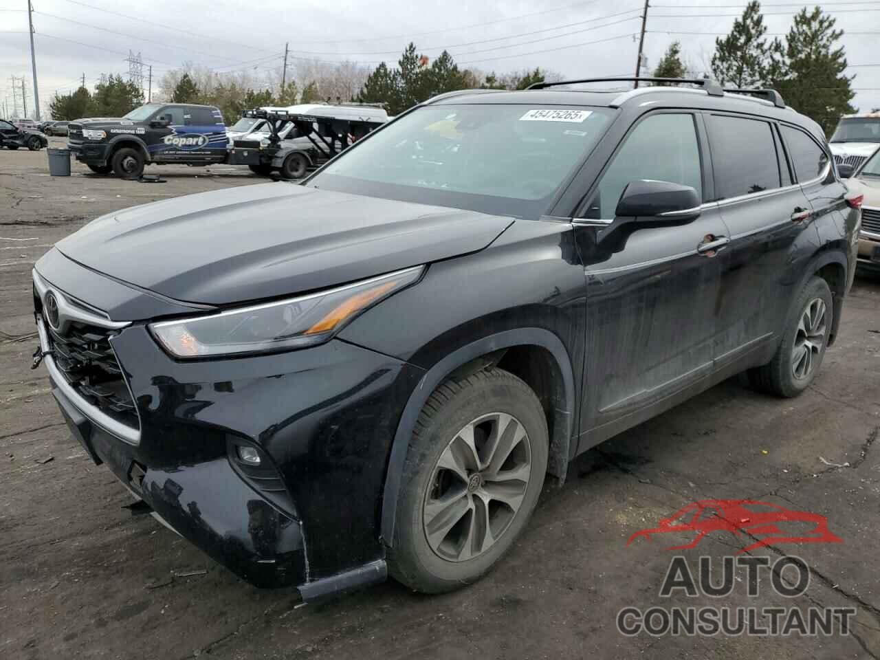 TOYOTA HIGHLANDER 2022 - 5TDHZRBH6NS250847