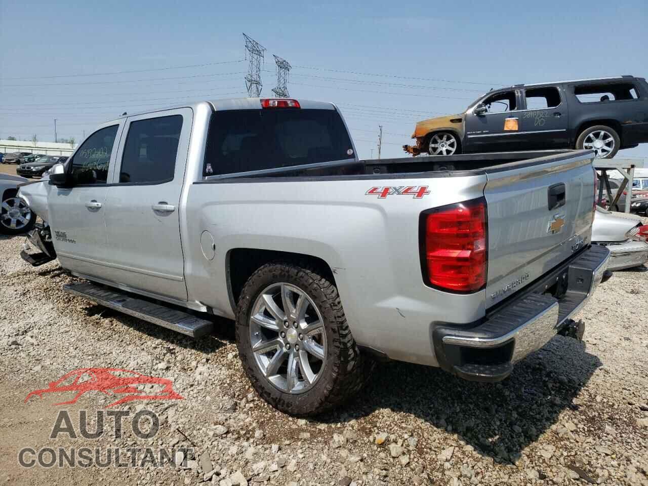 CHEVROLET SILVERADO 2017 - 3GCUKREC2HG168460