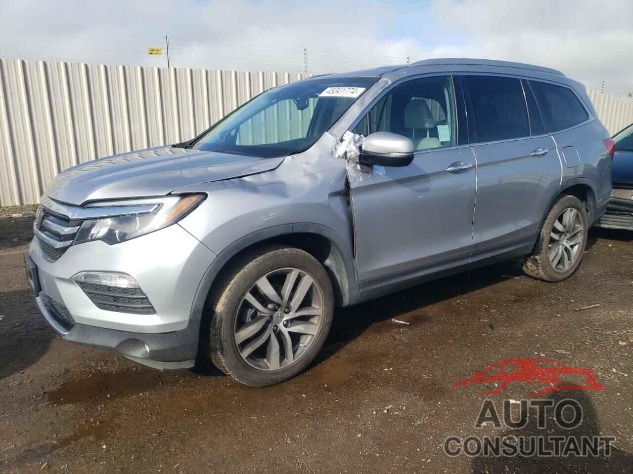 HONDA PILOT 2017 - 5FNYF6H92HB084343