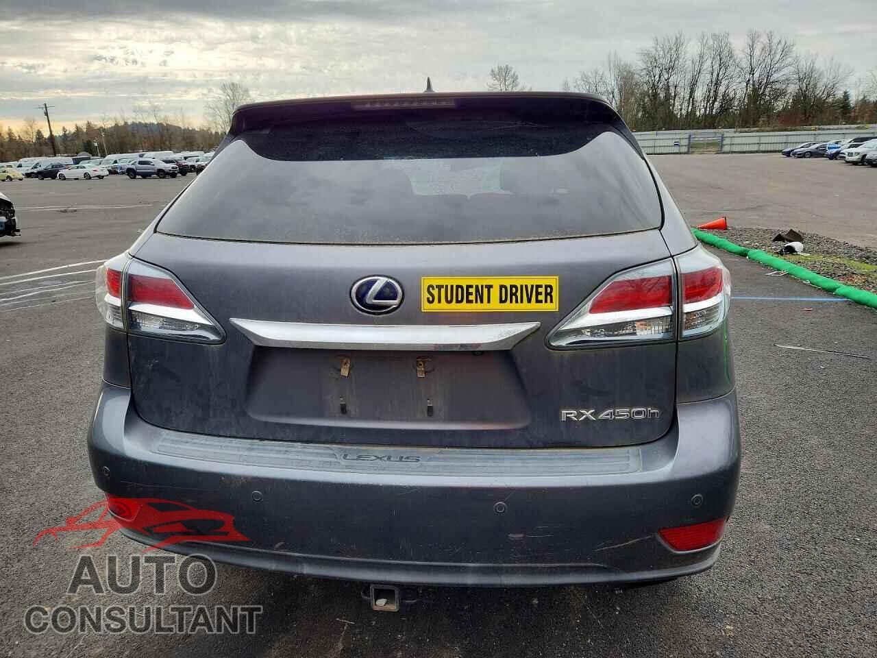 LEXUS RX450 2013 - JTJZB1BA4D2009417