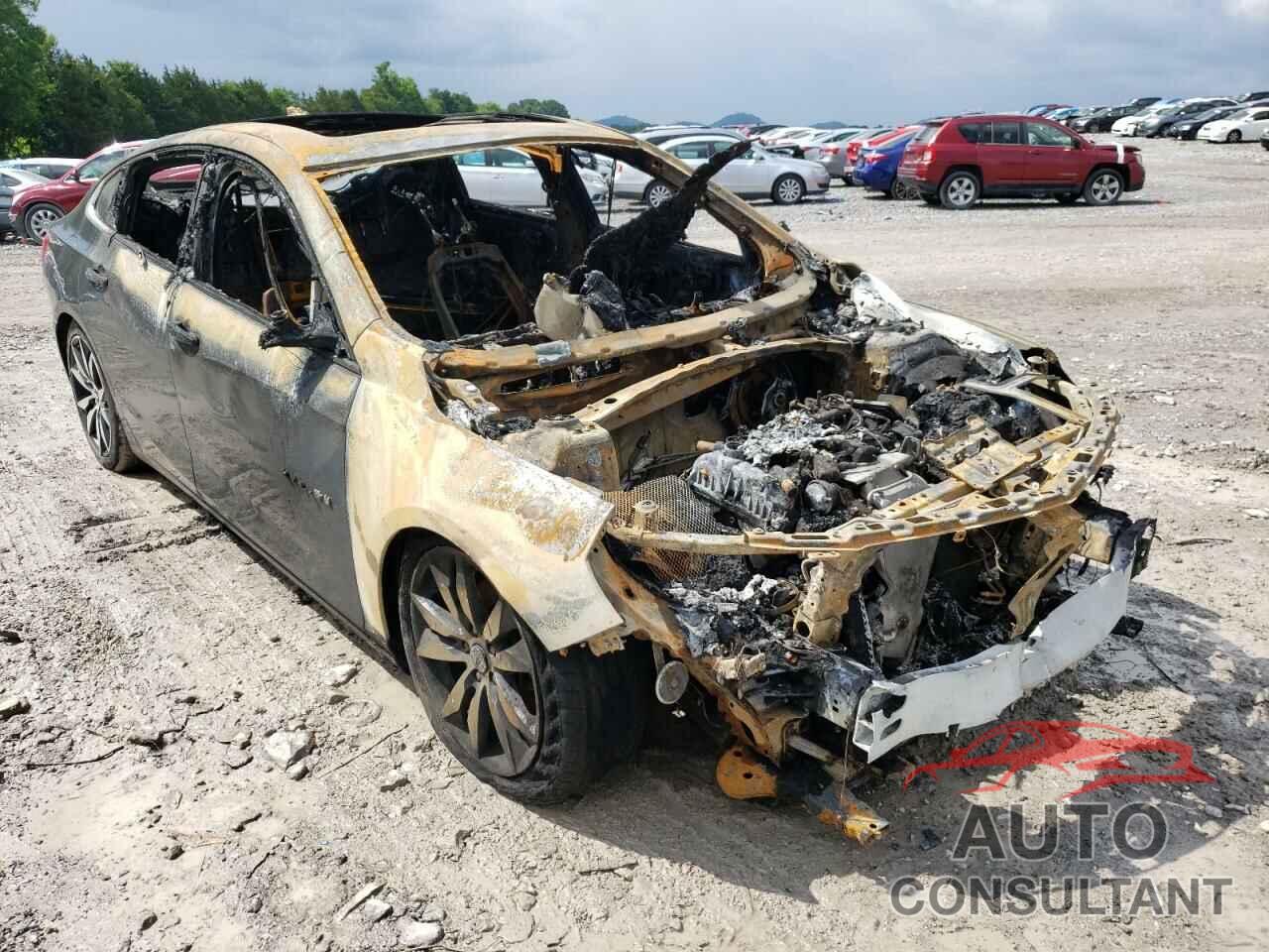 CHEVROLET MALIBU 2017 - 1G1ZE5ST5HF104210