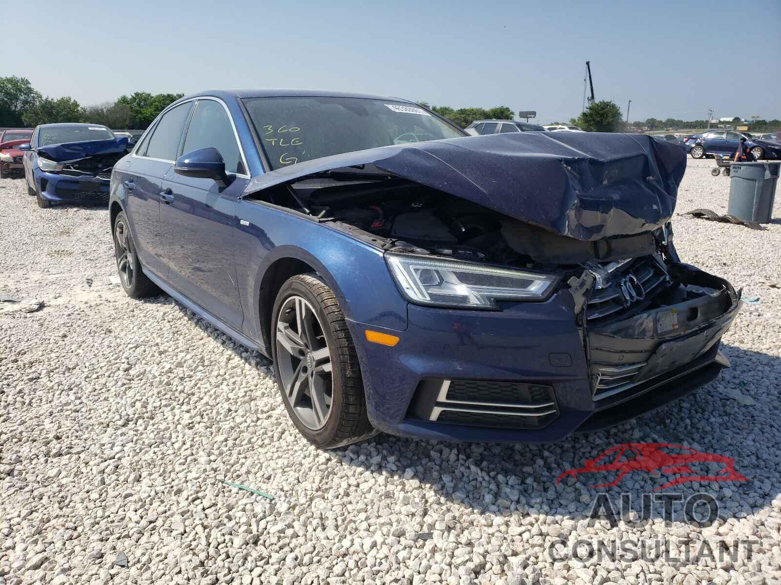 AUDI A4 2018 - WAULMAF42JA215356