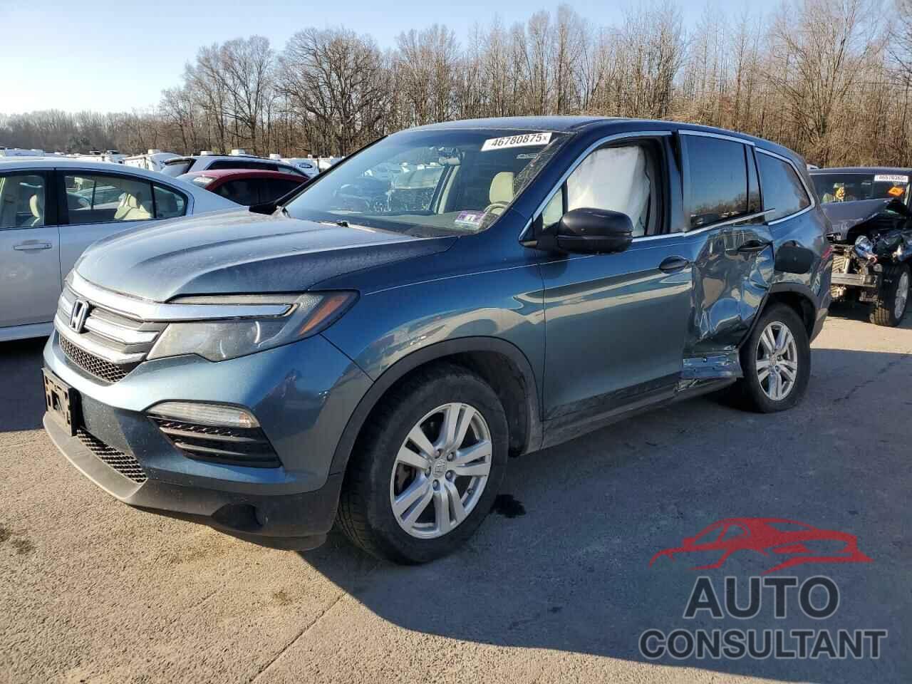 HONDA PILOT 2017 - 5FNYF5H11HB024817