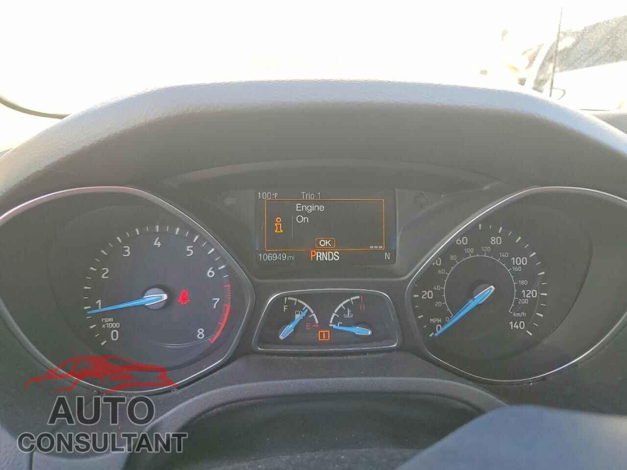 FORD FOCUS 2017 - 1FADP3J23HL264800