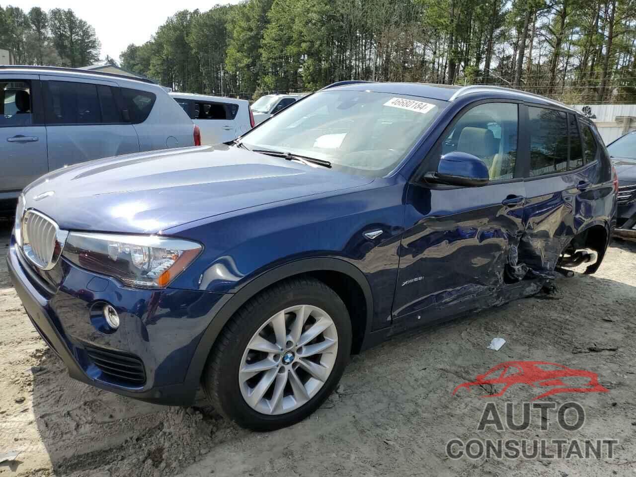 BMW X3 2016 - 5UXWX9C50G0D67722