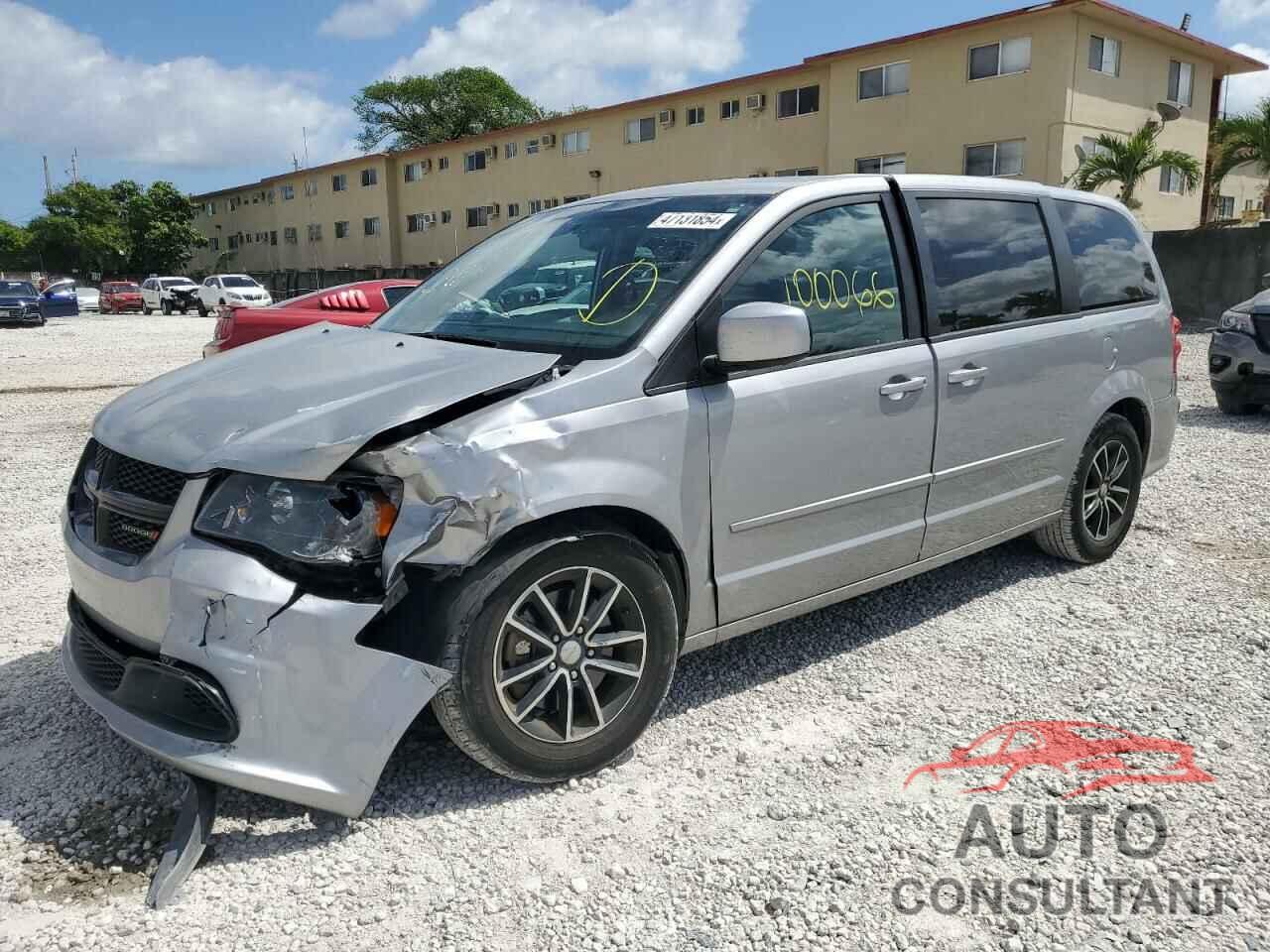 DODGE CARAVAN 2017 - 2C4RDGBG3HR626013