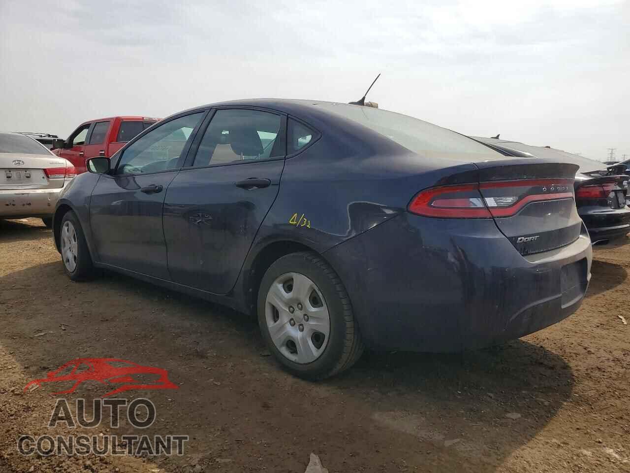 DODGE DART 2013 - 1C3CDFAA7DD104435