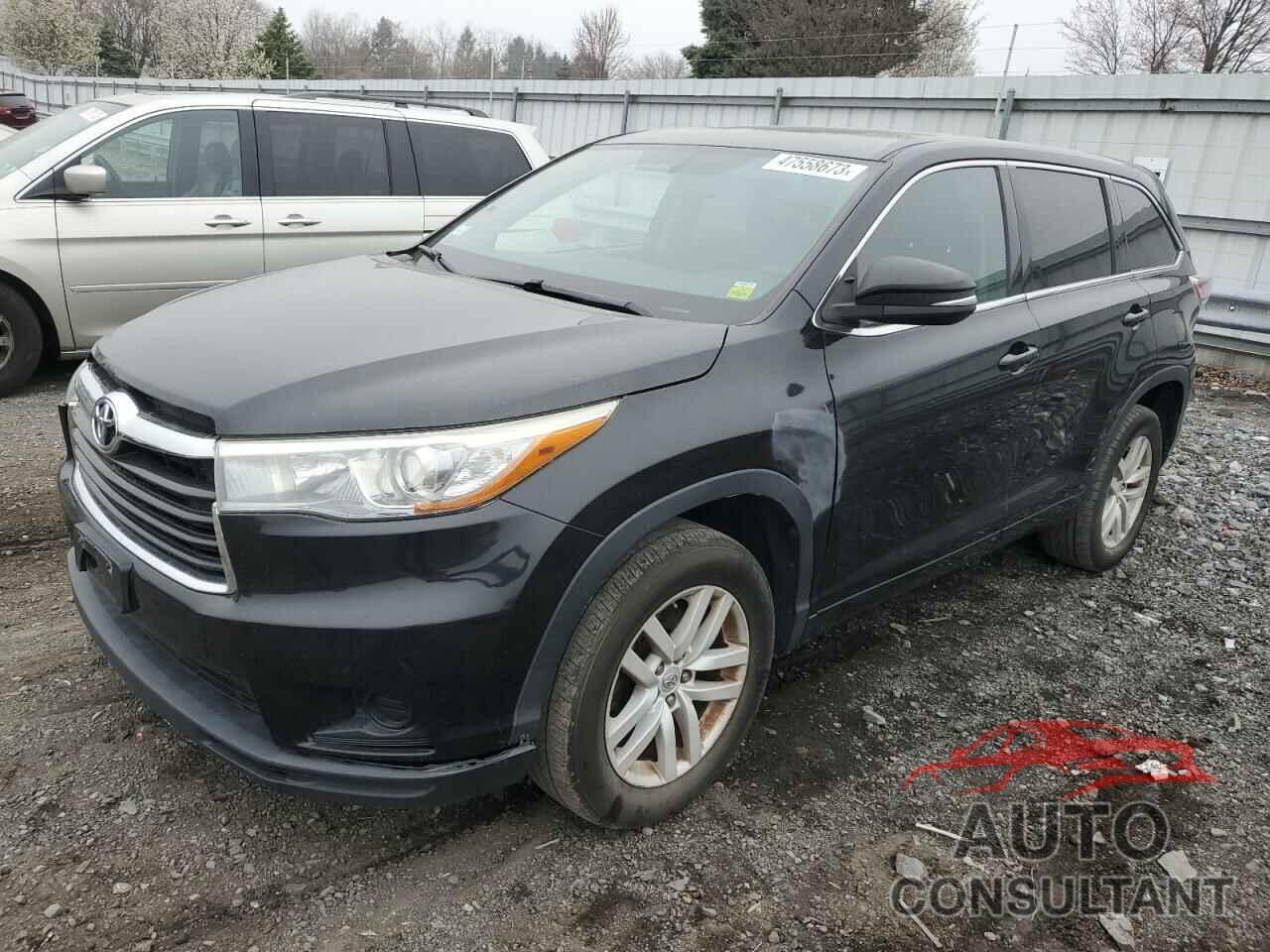 TOYOTA HIGHLANDER 2015 - 5TDZARFH7FS016210