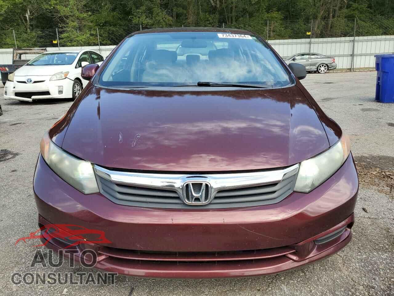 HONDA CIVIC 2012 - 2HGFB2F82CH553859