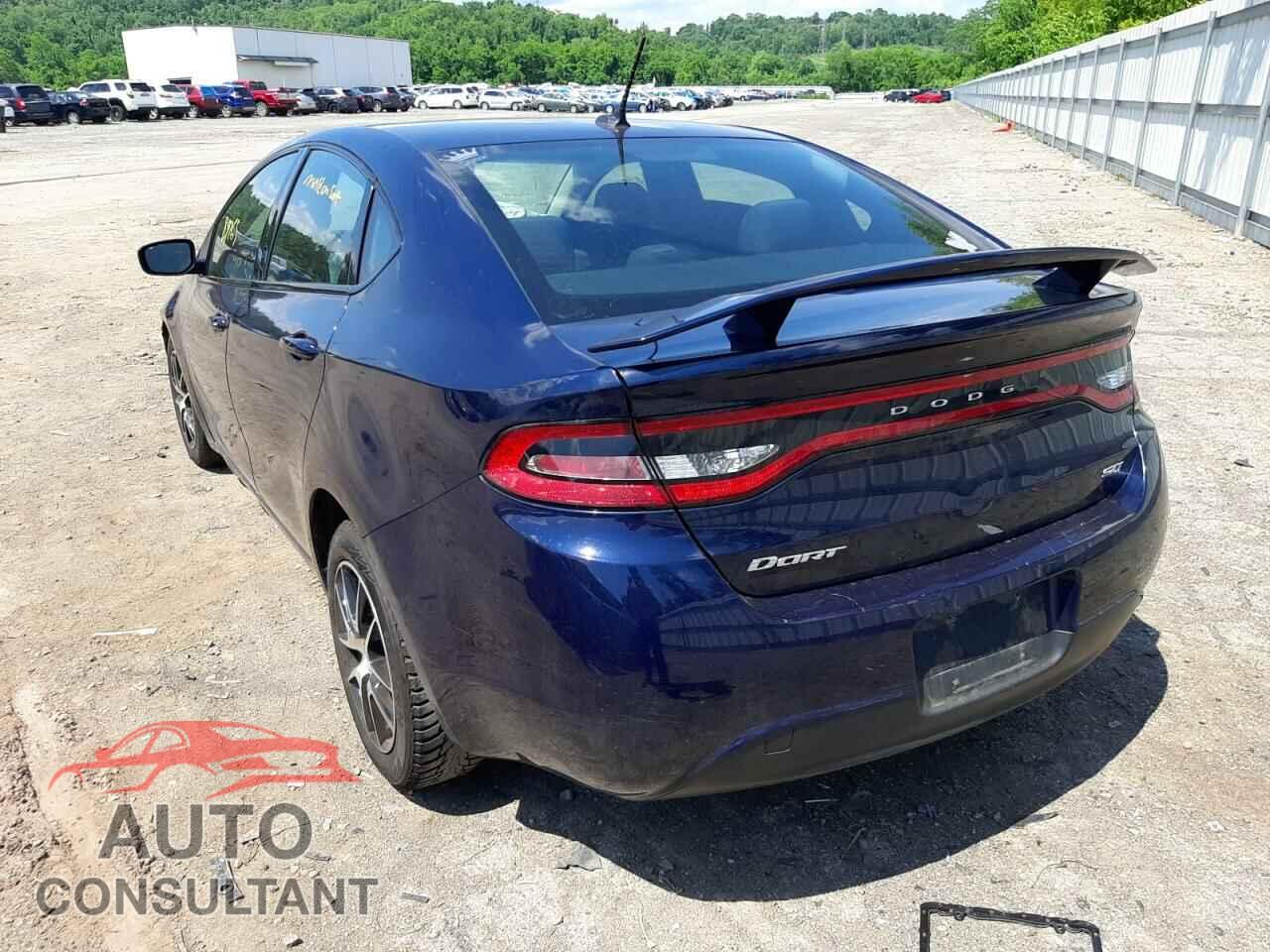 DODGE DART 2016 - 1C3CDFBB4GD538596