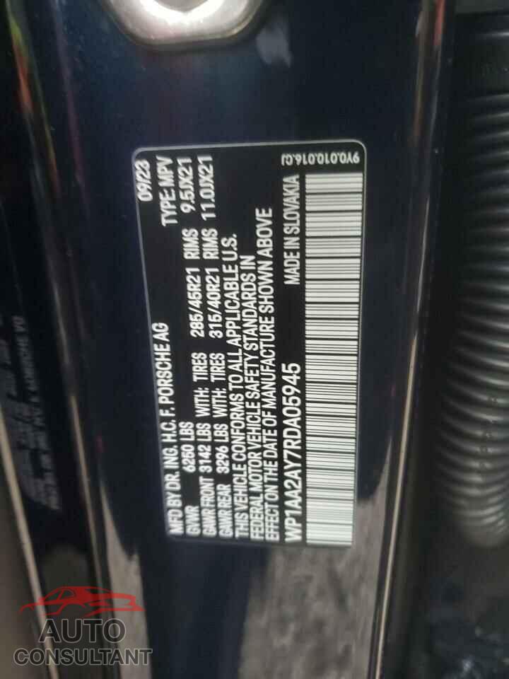 PORSCHE CAYENNE 2024 - WP1AA2AY7RDA05945