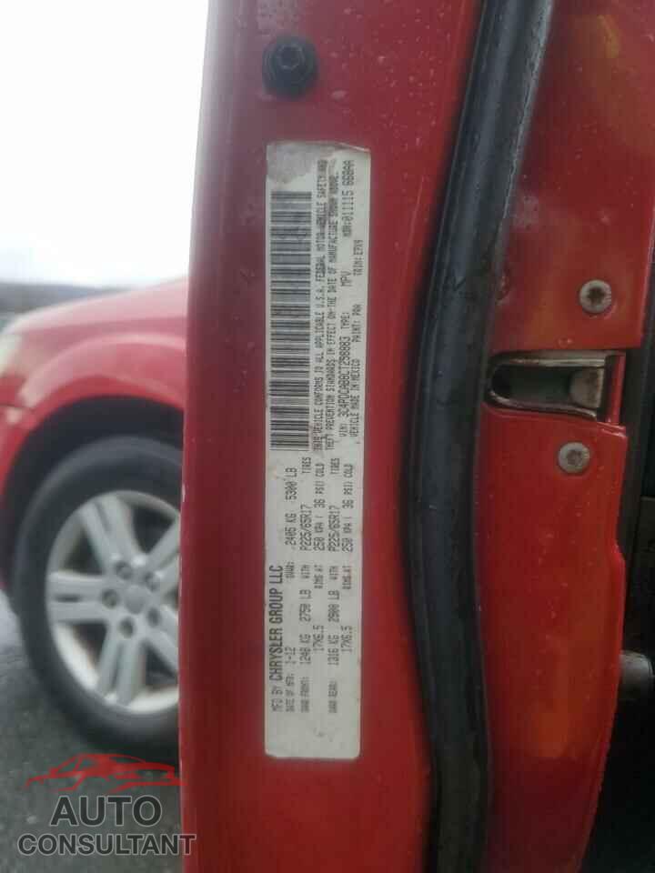 DODGE JOURNEY 2012 - 3C4PDCAB8CT256883