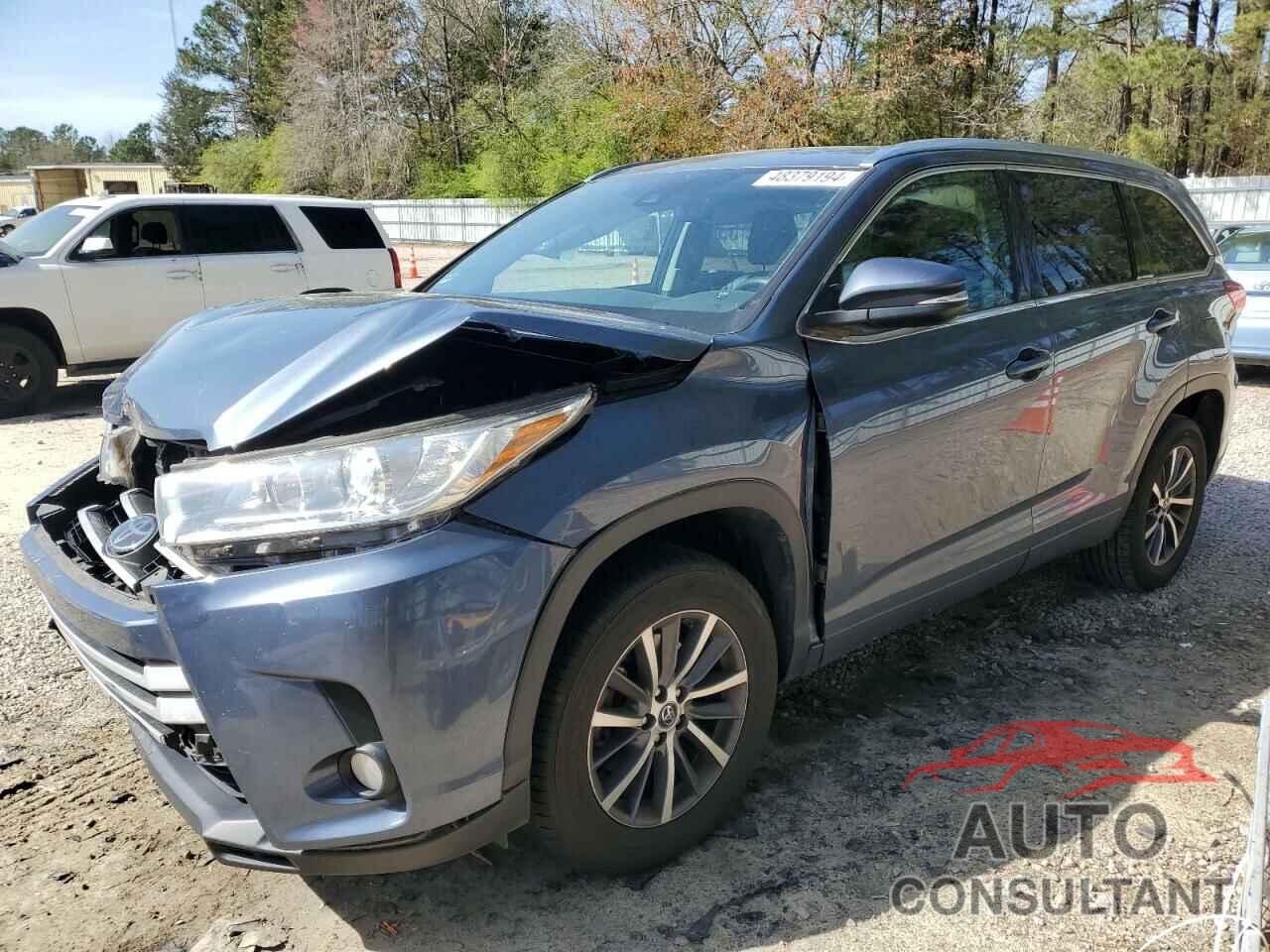 TOYOTA HIGHLANDER 2017 - 5TDKZRFH8HS524294