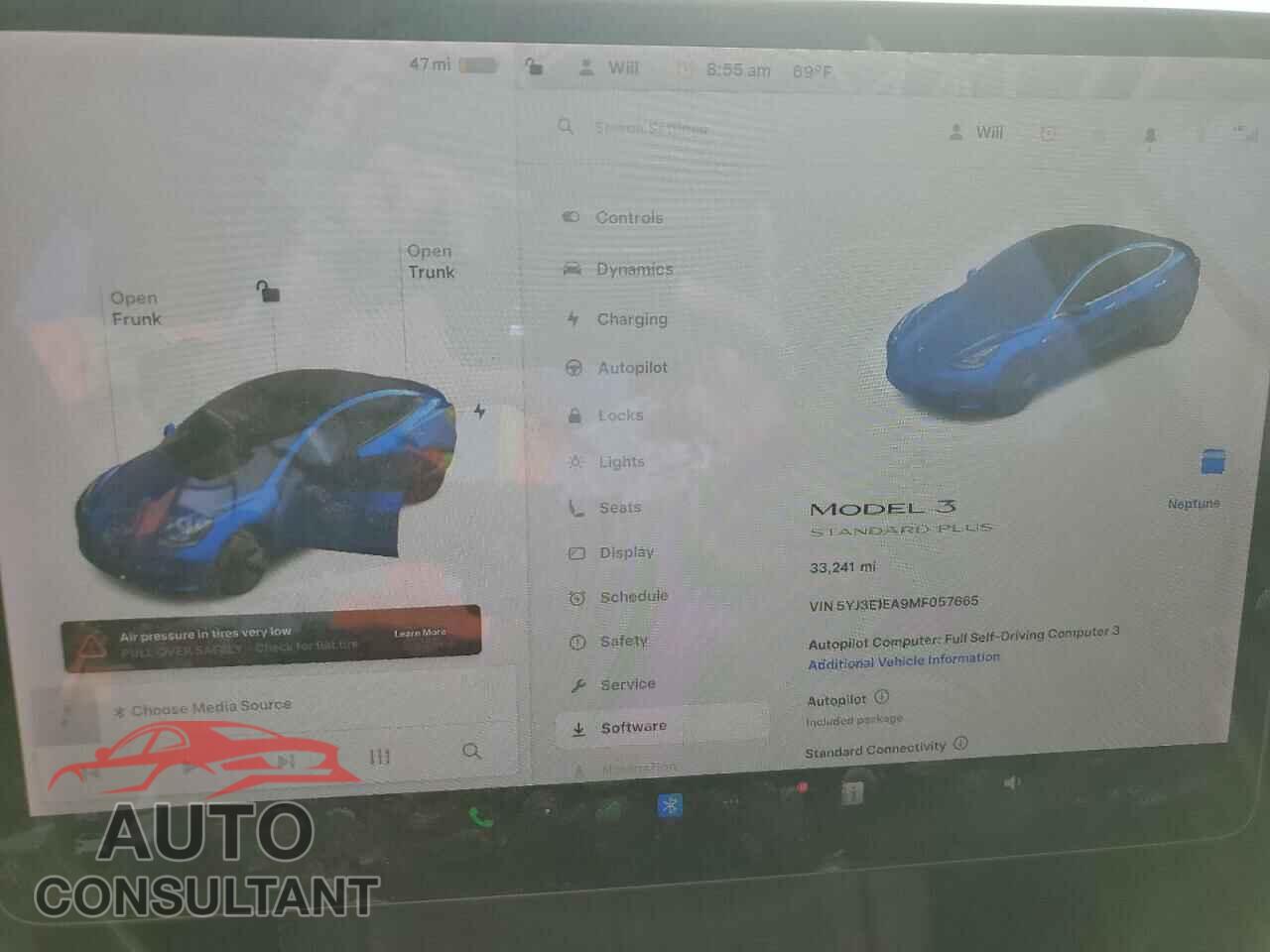 TESLA MODEL 3 2021 - 5YJ3E1EA9MF057665