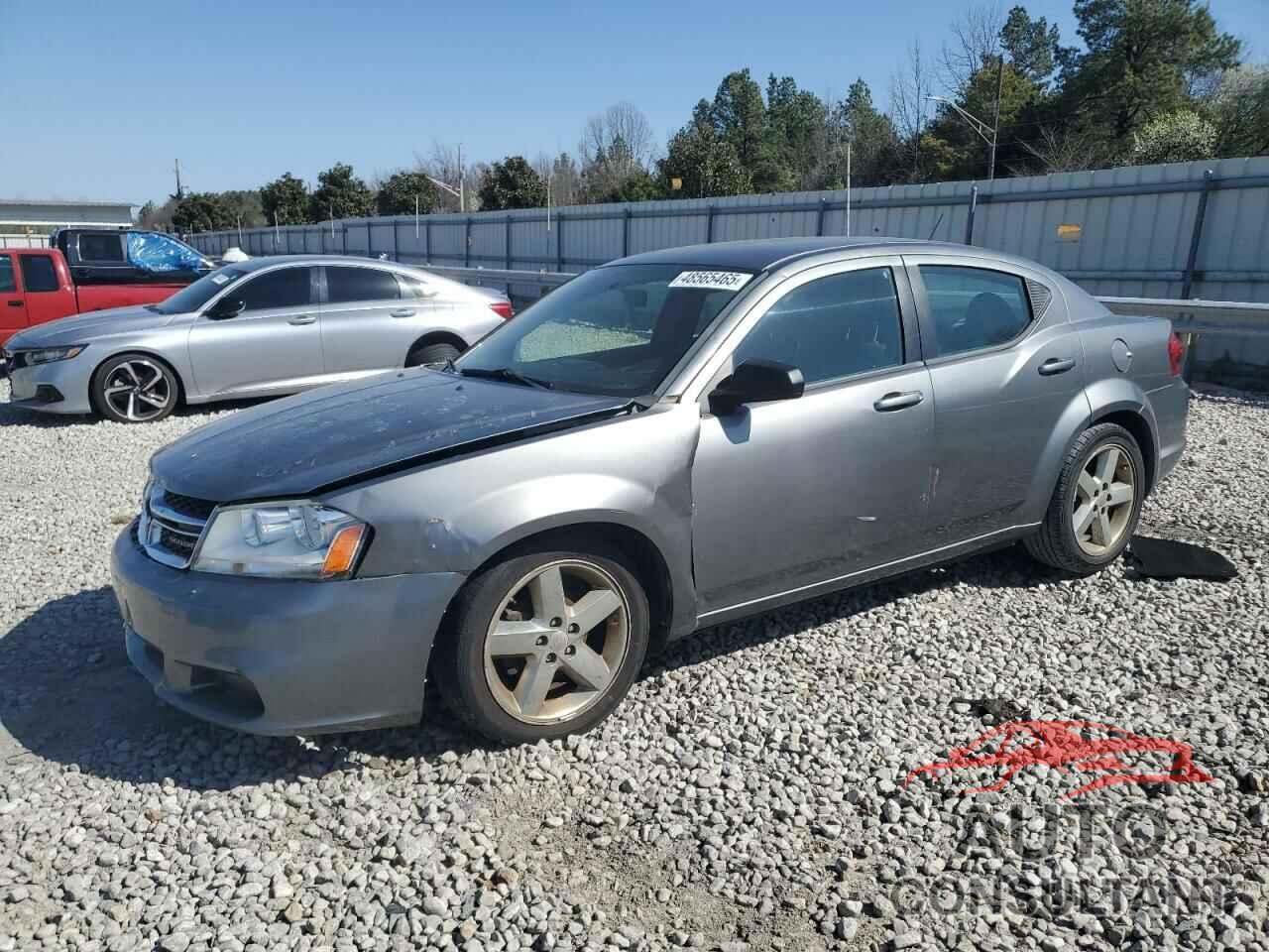 DODGE AVENGER 2013 - 1C3CDZAB2DN564106