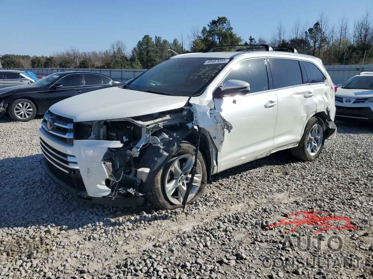 TOYOTA HIGHLANDER 2018 - 5TDYZRFH8JS282820