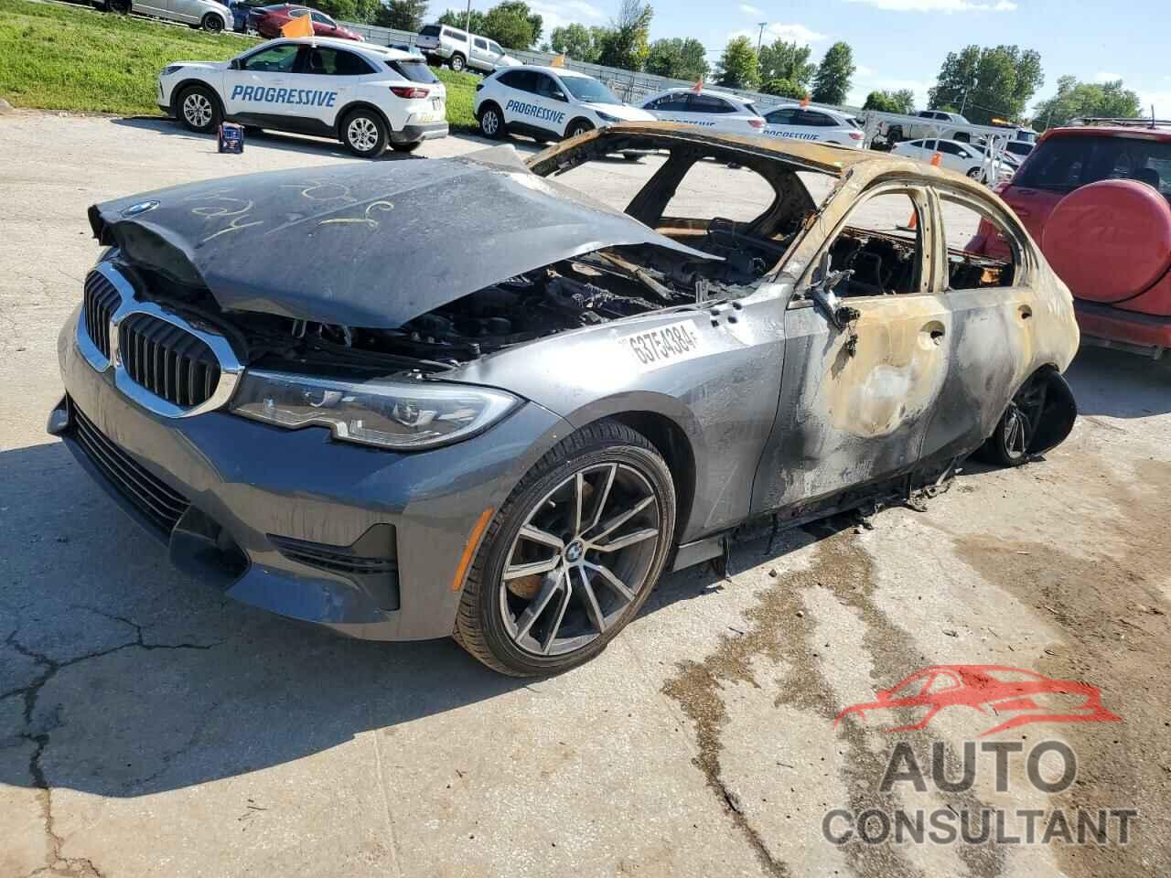 BMW 3 SERIES 2021 - 3MW5R7J08M8B93171