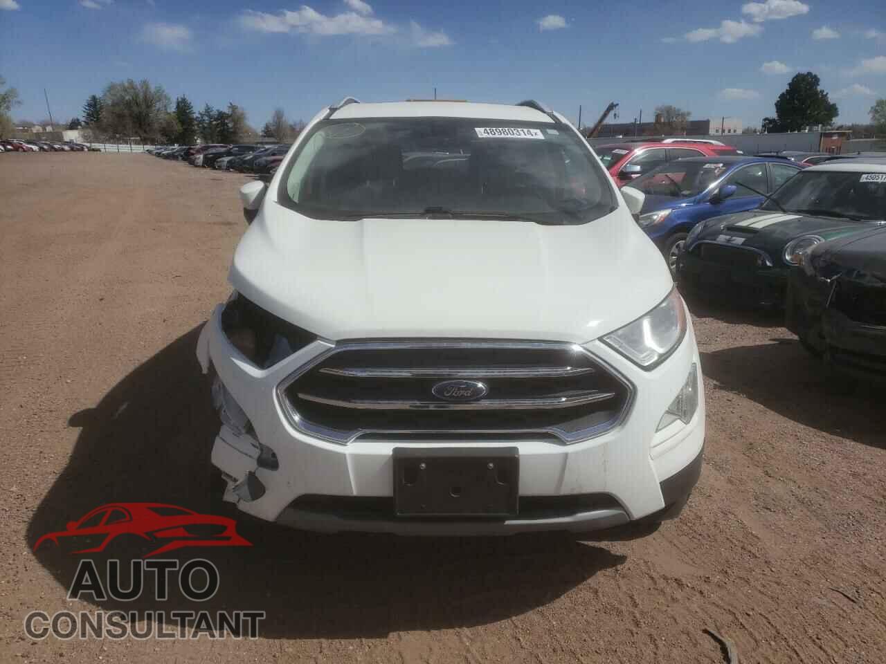 FORD ECOSPORT 2019 - MAJ6S3KL8KC309901