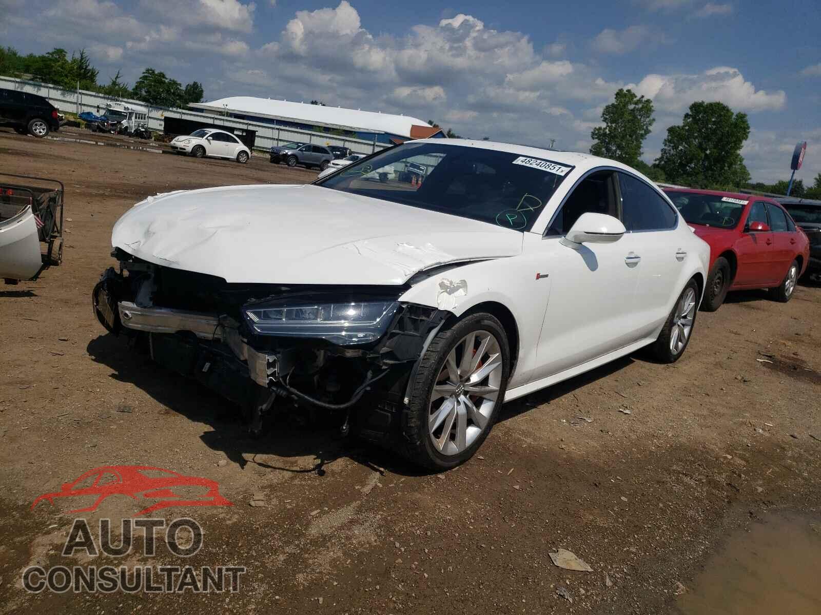 AUDI A7 2016 - WAUWGAFC8GN015109