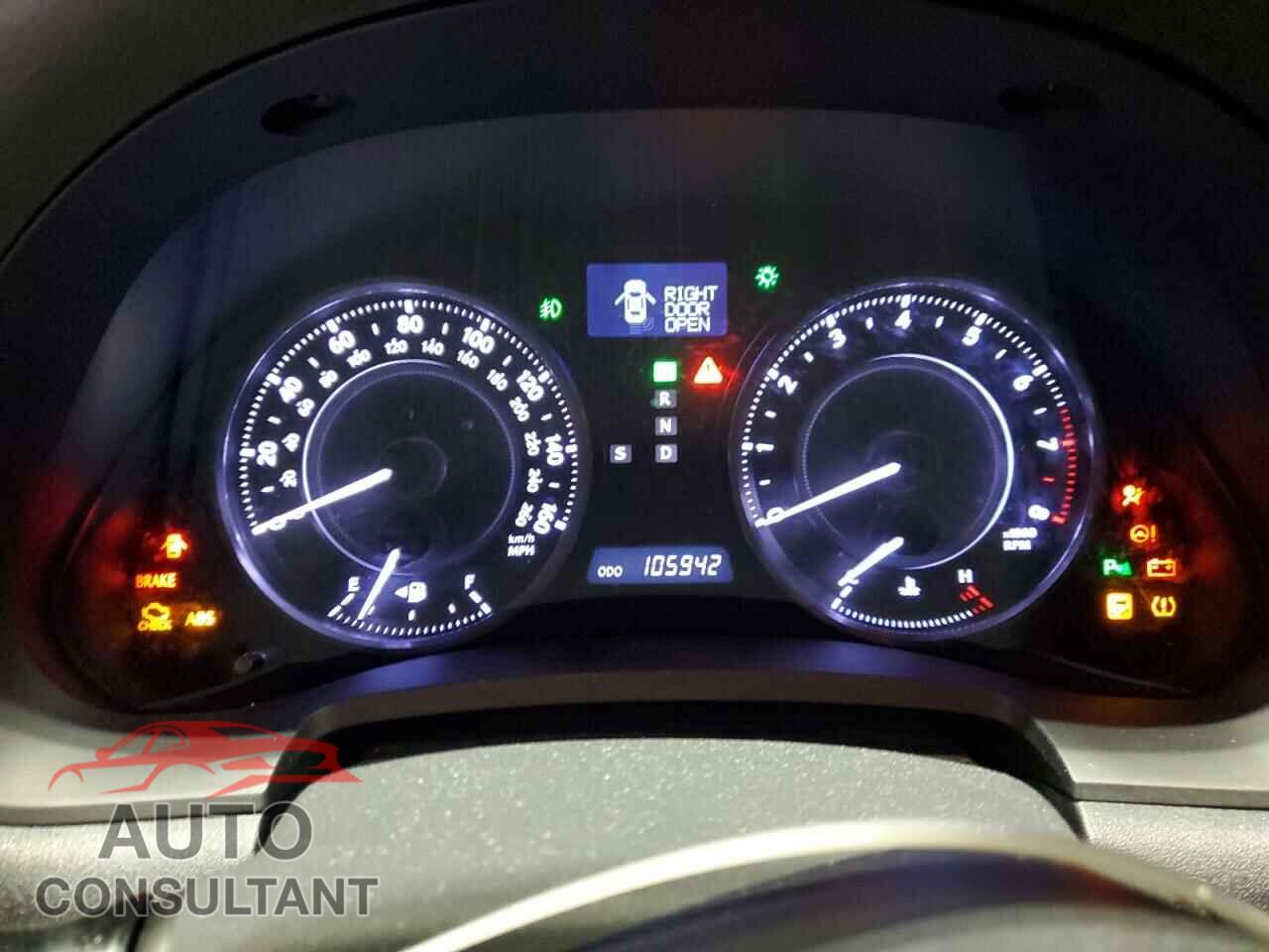 LEXUS IS 2011 - JTHFE2C27B2506614