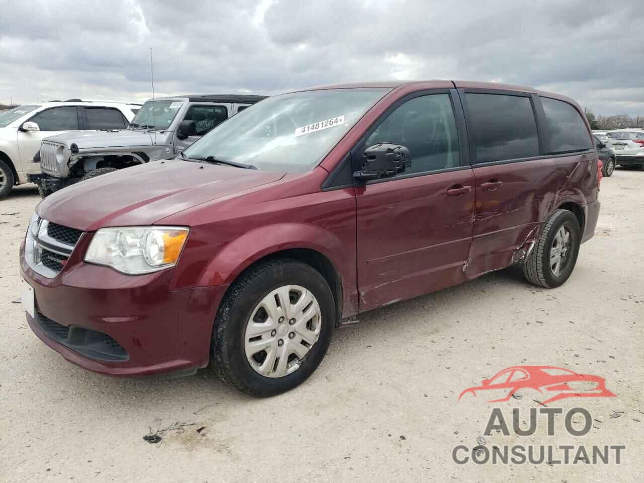 DODGE CARAVAN 2016 - 2C4RDGBG2GR369795