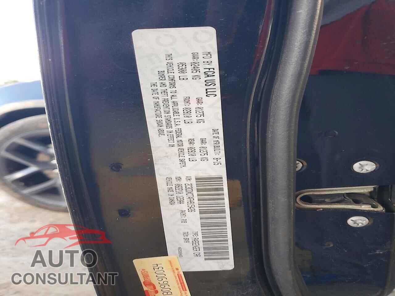 DODGE CHARGER 2015 - 2C3CDXCT4FH915426