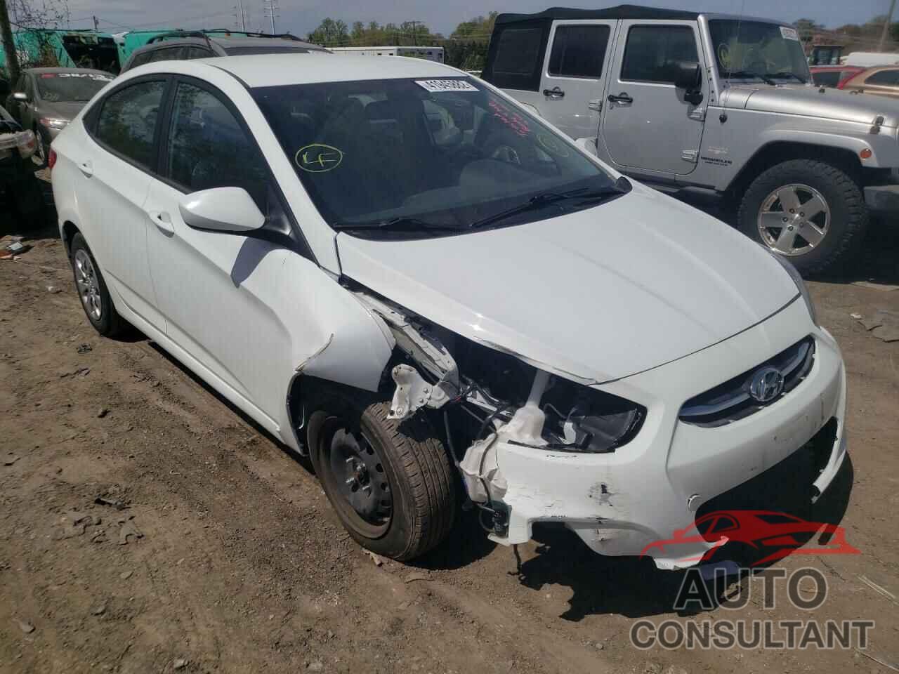 HYUNDAI ACCENT 2016 - KMHCT4AE7GU028706