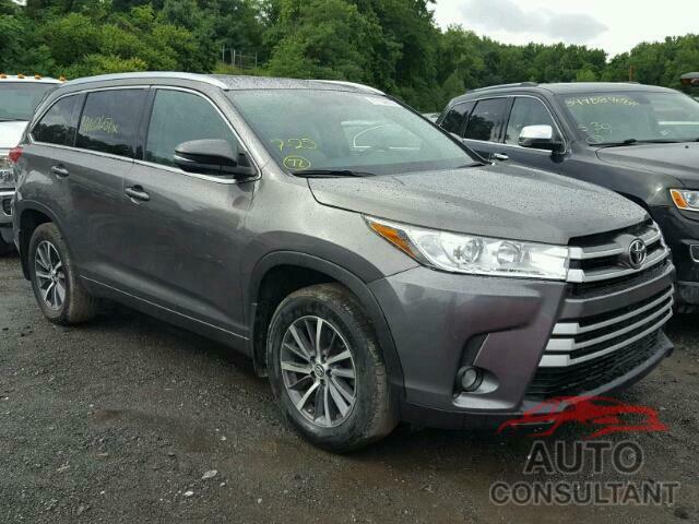 TOYOTA HIGHLANDER 2017 - 5TDJZRFH3HS507429