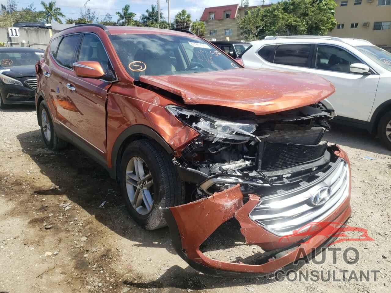 HYUNDAI SANTA FE 2018 - 5XYZU3LB8JG512546