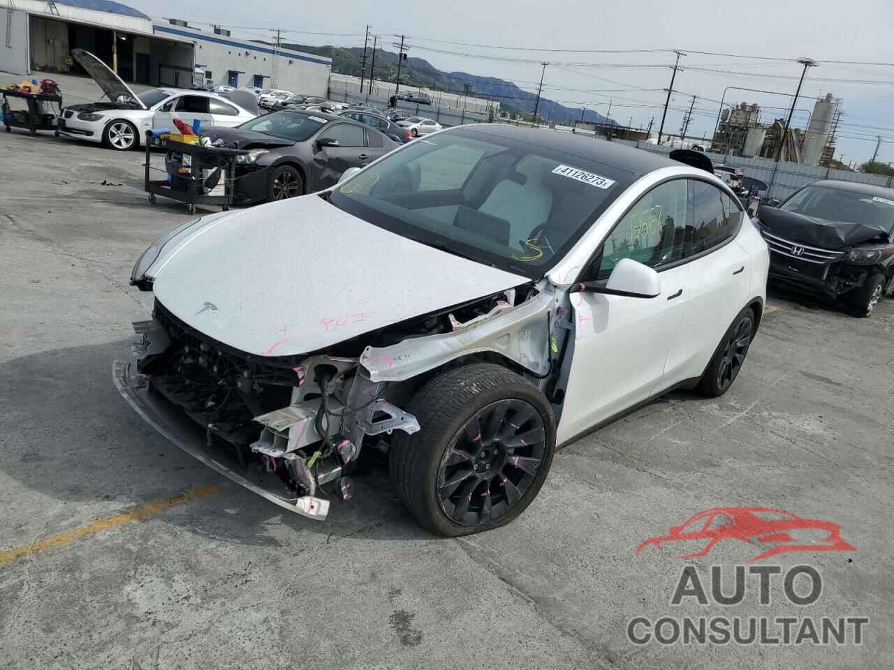 TESLA MODEL Y 2022 - 7SAYGDEE4NF339401