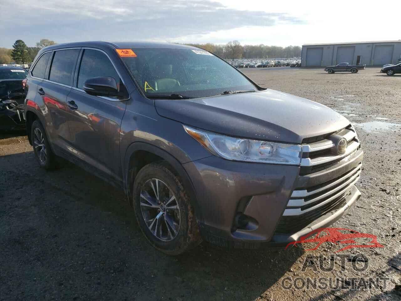 TOYOTA HIGHLANDER 2019 - 5TDZZRFH8KS298327