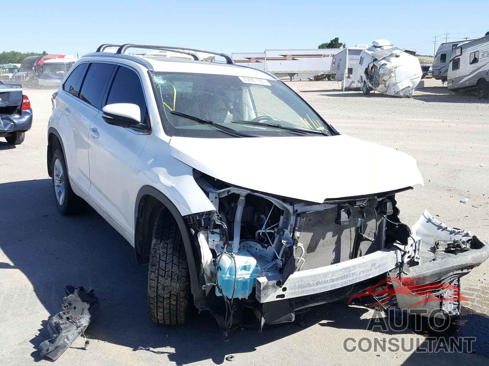 TOYOTA HIGHLANDER 2019 - 5TDDZRFH3KS919368