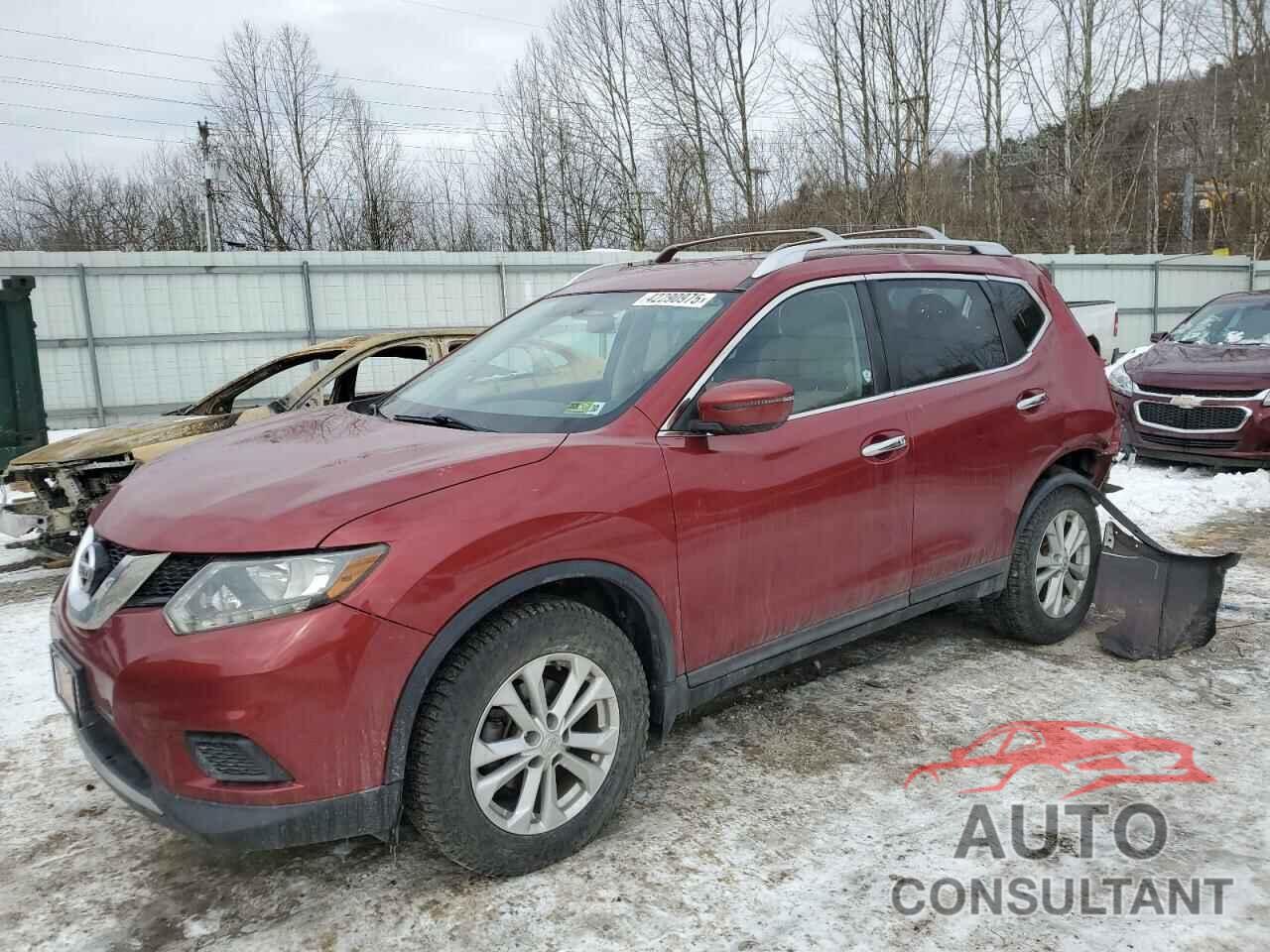 NISSAN ROGUE 2016 - KNMAT2MV8GP694323