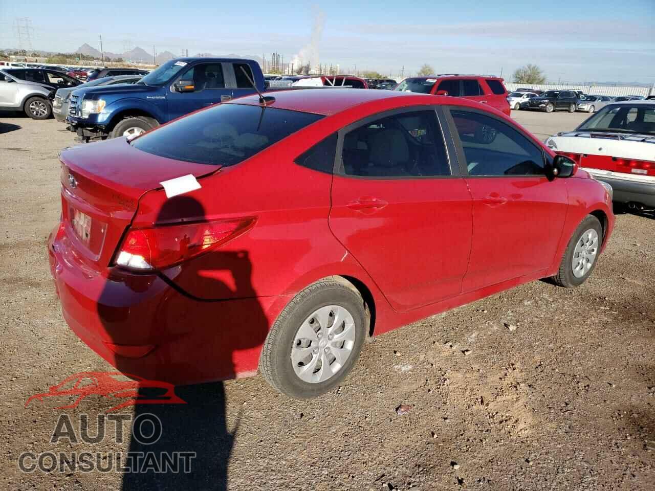 HYUNDAI ACCENT 2017 - KMHCT4AE2HU312312