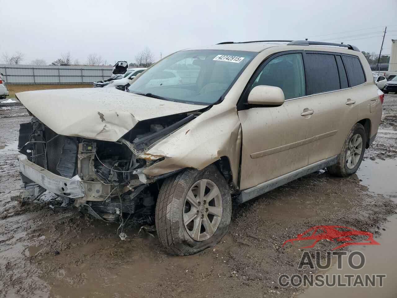 TOYOTA HIGHLANDER 2013 - 5TDZK3EH9DS126569