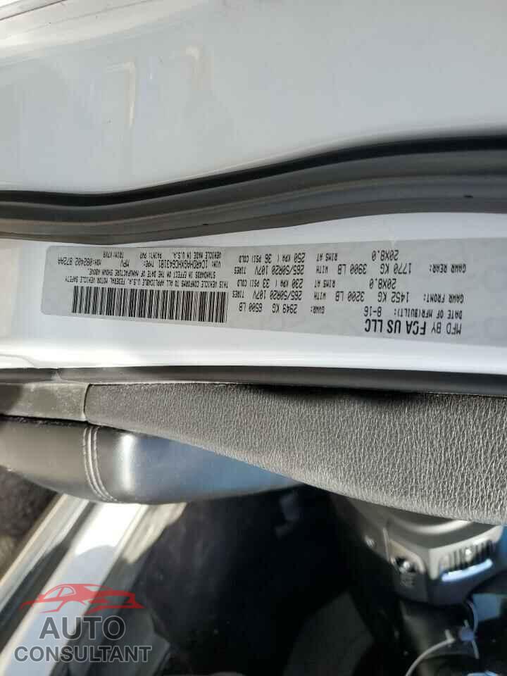 DODGE DURANGO 2017 - 1C4RDHAGXHC643181
