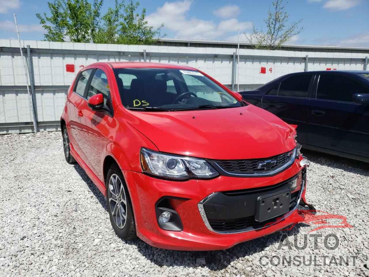 CHEVROLET SONIC 2020 - 1G1JD6SBXL4121652