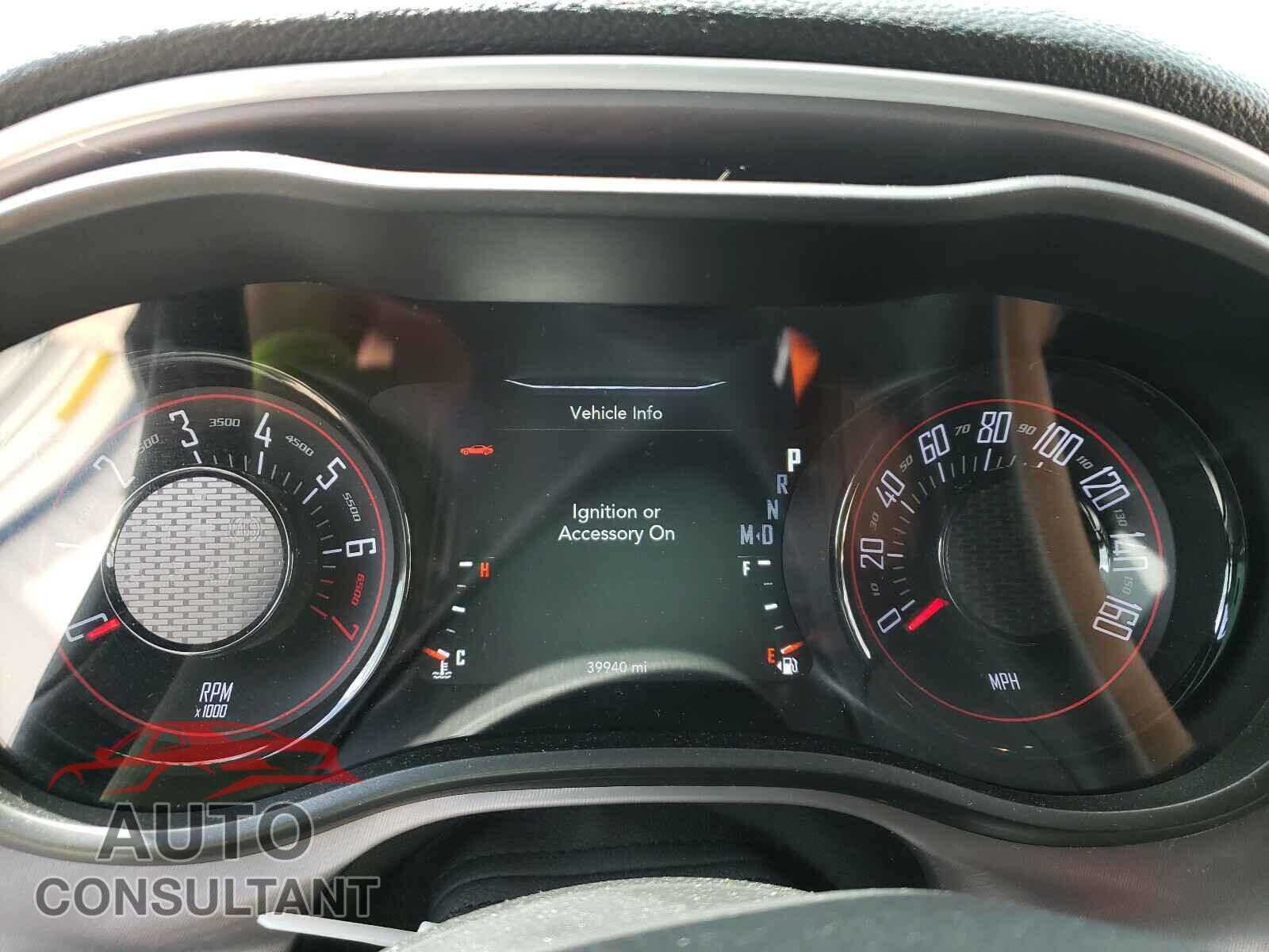 DODGE CHALLENGER 2019 - 2C3CDZAG3KH618711