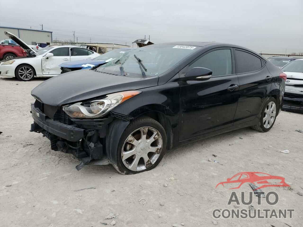 HYUNDAI ELANTRA 2013 - KMHDH4AE9DU674444