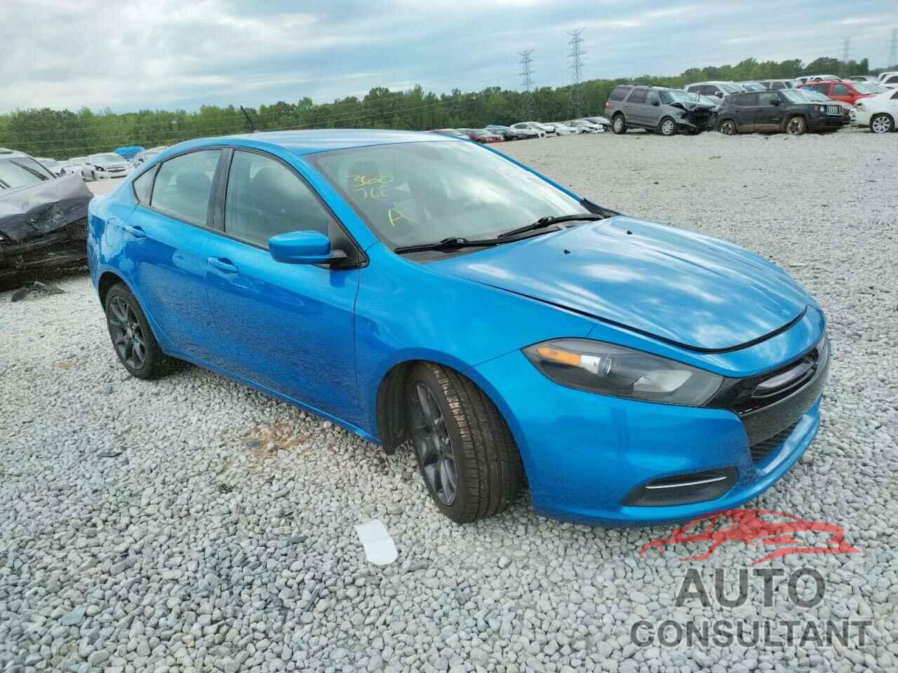 DODGE DART 2016 - 1C3CDFAAXGD592042