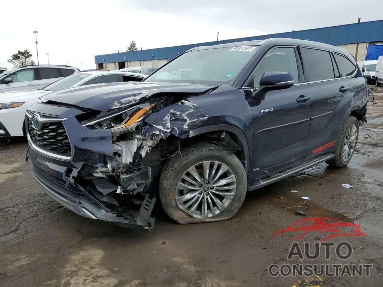 TOYOTA HIGHLANDER 2021 - 5TDEBRCH2MS016287