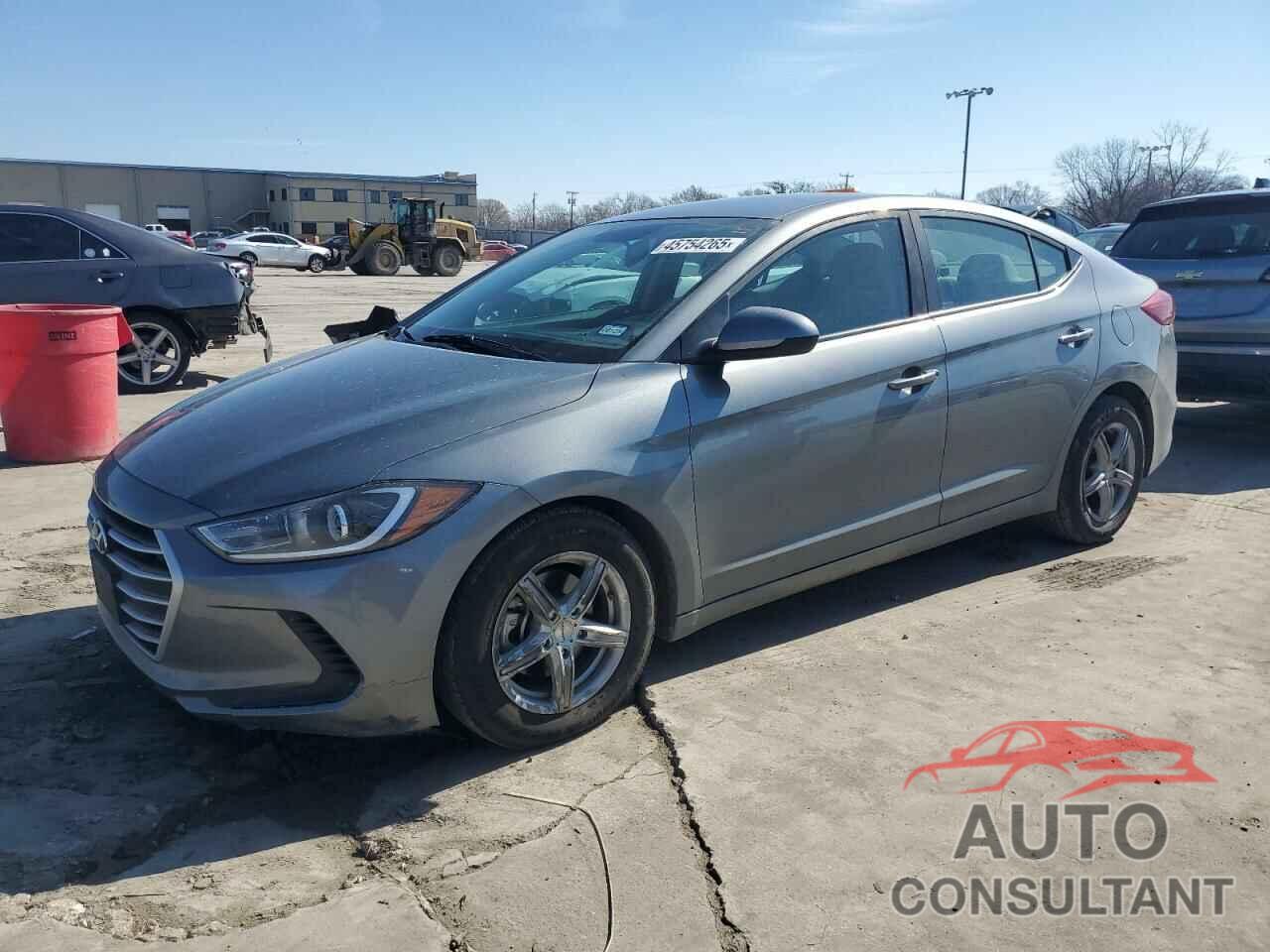 HYUNDAI ELANTRA 2018 - KMHD74LF2JU451554