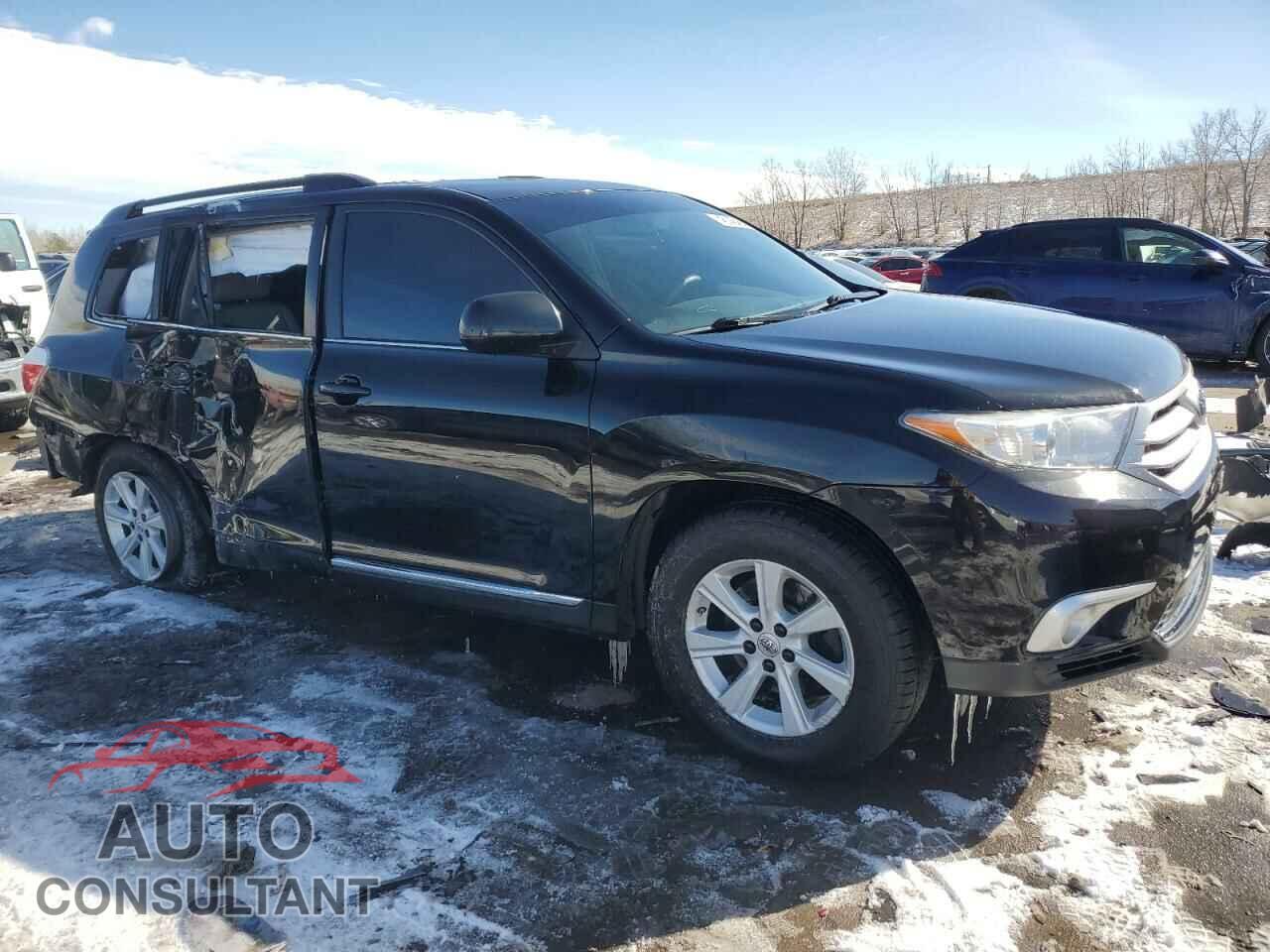 TOYOTA HIGHLANDER 2013 - 5TDBK3EH8DS253640