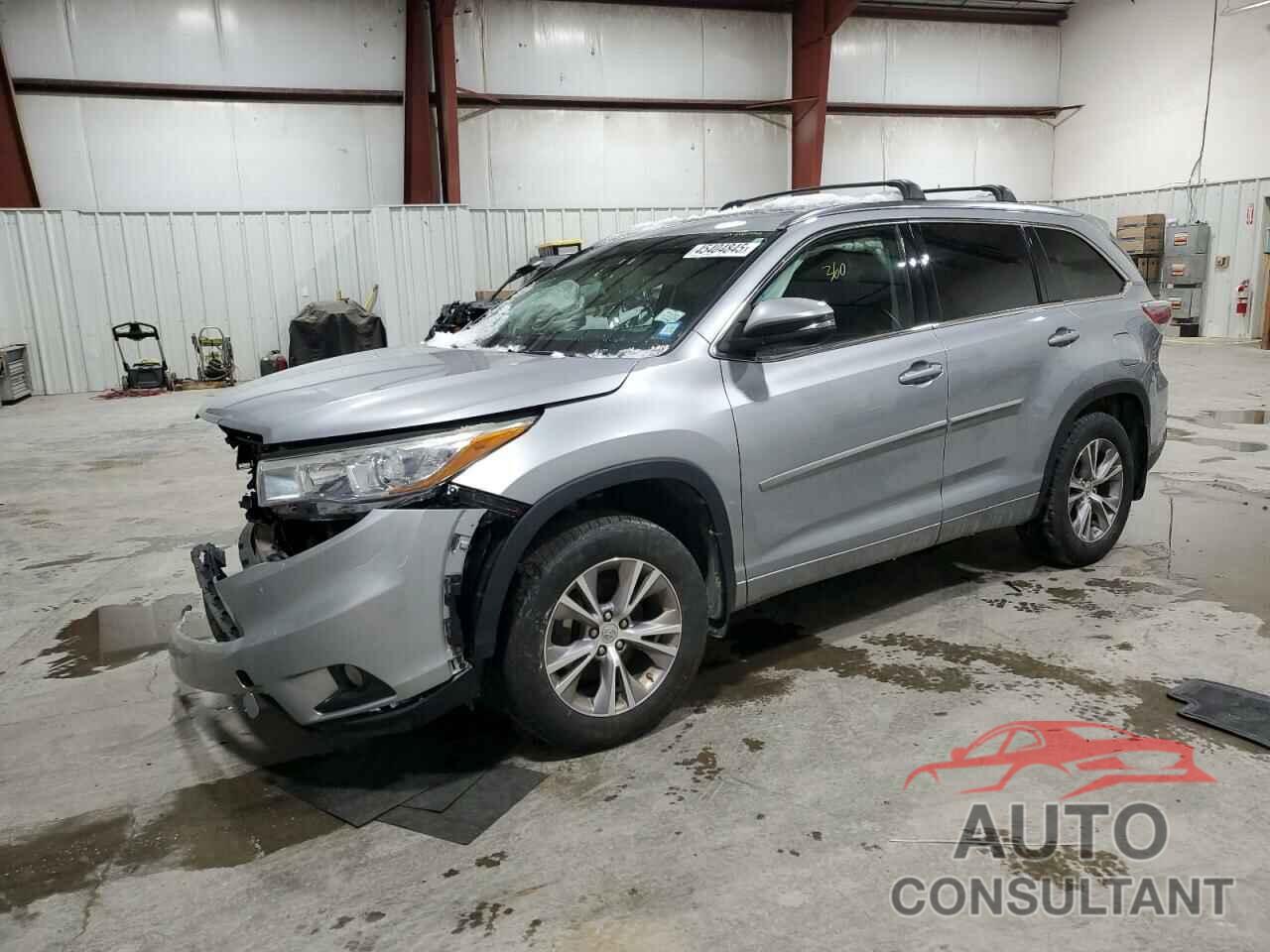 TOYOTA HIGHLANDER 2015 - 5TDJKRFH9FS099360