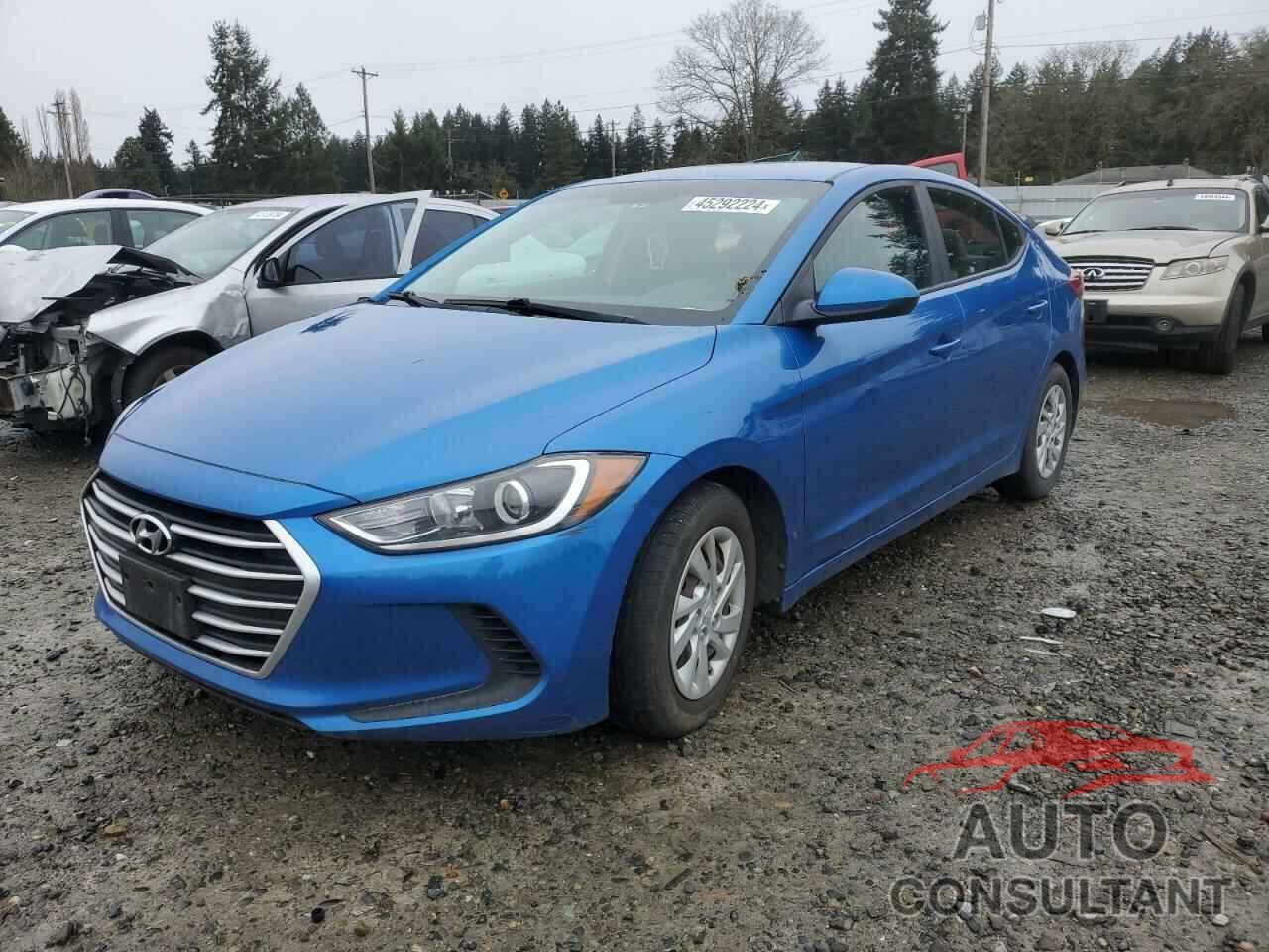 HYUNDAI ELANTRA 2017 - 5NPD74LF2HH084339