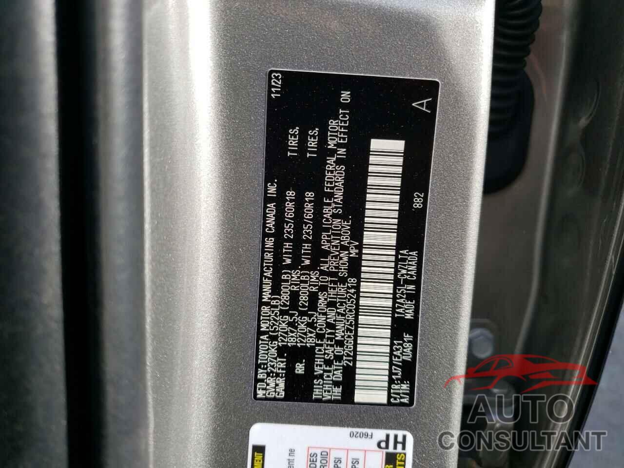 LEXUS NX 350 PRE 2024 - 2T2GGCEZ5RC052418