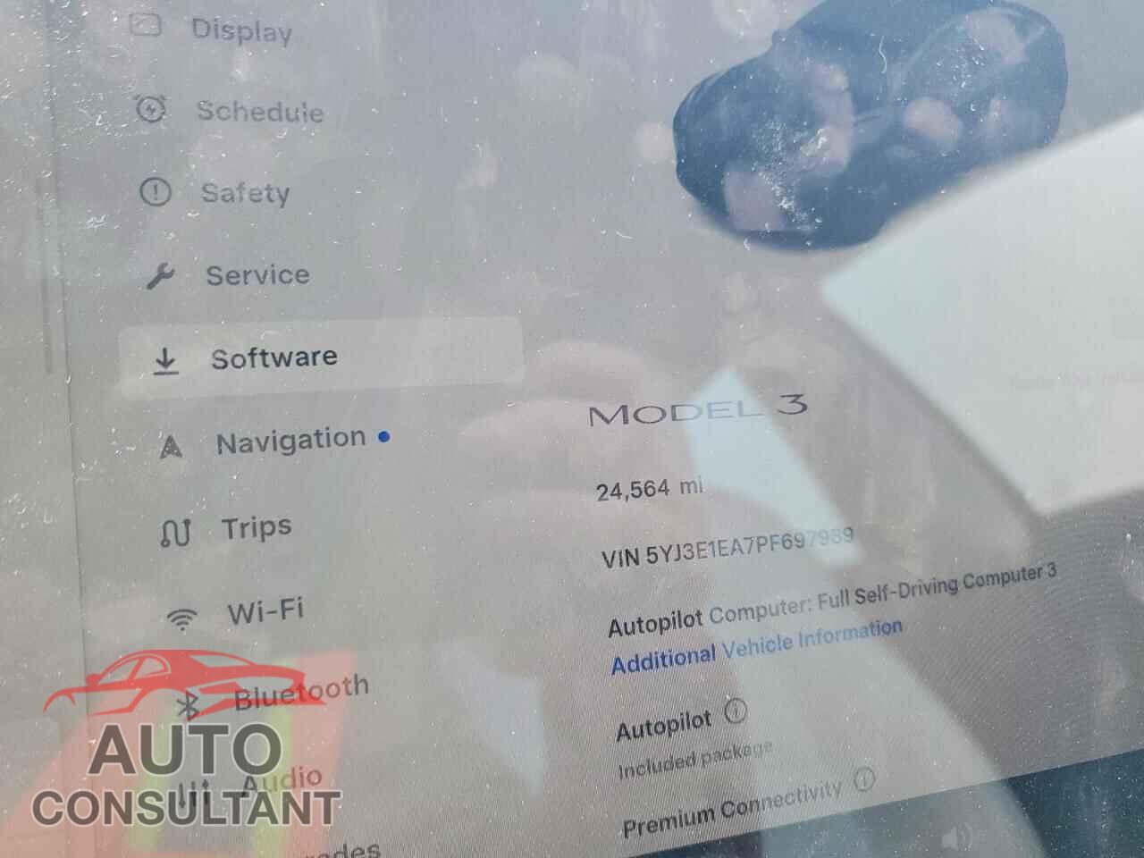 TESLA MODEL 3 2023 - 5YJ3E1EA7PF697989