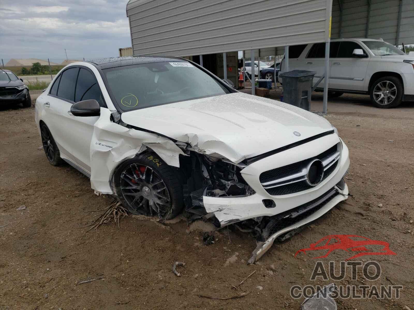 MERCEDES-BENZ C-CLASS 2016 - 55SWF8HB8GU109426
